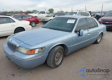 2001 Mercury Grand Marquis Ls из США, поврежденный, VIN 2MEFM75WX1X699028